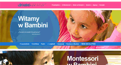 Desktop Screenshot of casa.bambini.com.pl